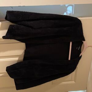 Black cropped sweater